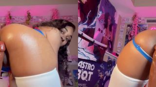 Khloezweets - KhloeSweet 3D/VR - Vestidos como chica araña y te ayuda a liberar estrés con un BJ descuidado y cremas