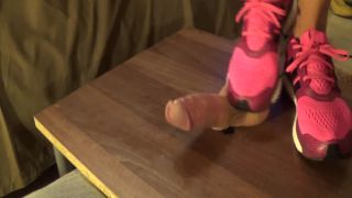 xxx clip 35 Pink Adidas energy boost 2 cockbox shoejob with cumshot – Monica | shoejob footjob by monica | feet porn cast fetish