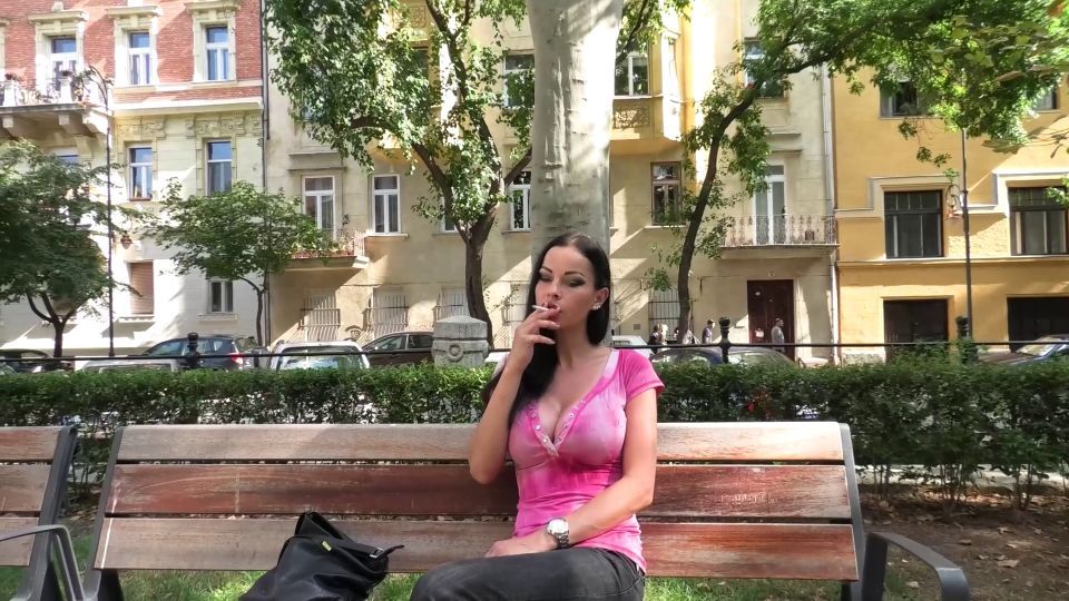 Abbie Cat - Smoking and Chilling - Smoking