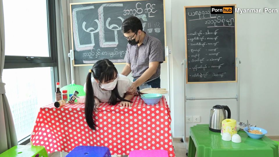 Tienda de ensaladas birmanas