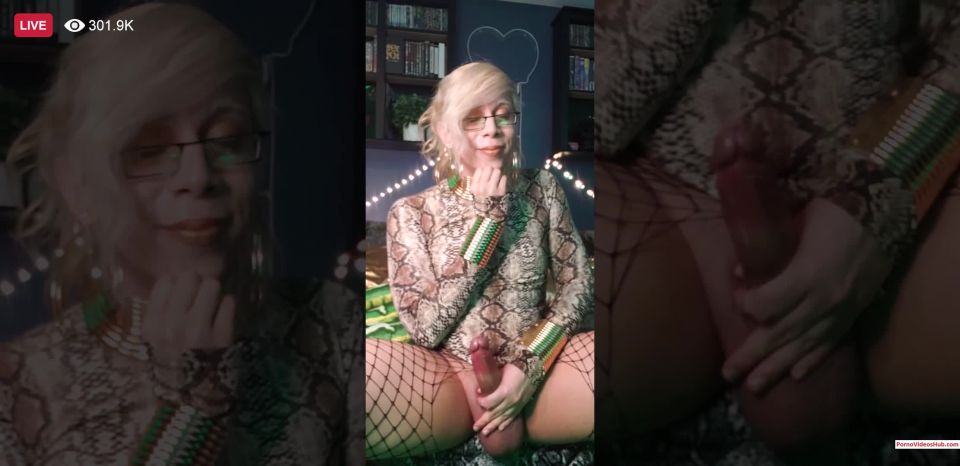 ManyVids presents Rayray Sugarbutt in SNAKE OIL OF INFINITE CUMMING – $11.99 (Premium user request) shemale 