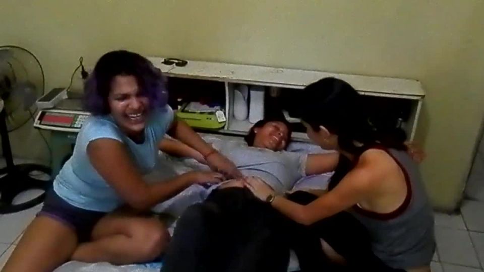 adult xxx video 20 LaPrincesasTickling – Three girls Full Body Tickling – Stephania - tickling upper body - muscle sexy feet fetish