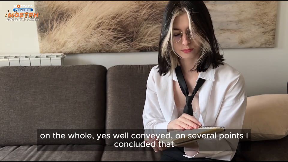 Sesión de Psicología Terminada por el Sexo (Euro sexo) Cutie Kim