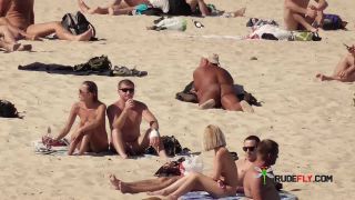 It just got hotter at the nude strand thanks to  her