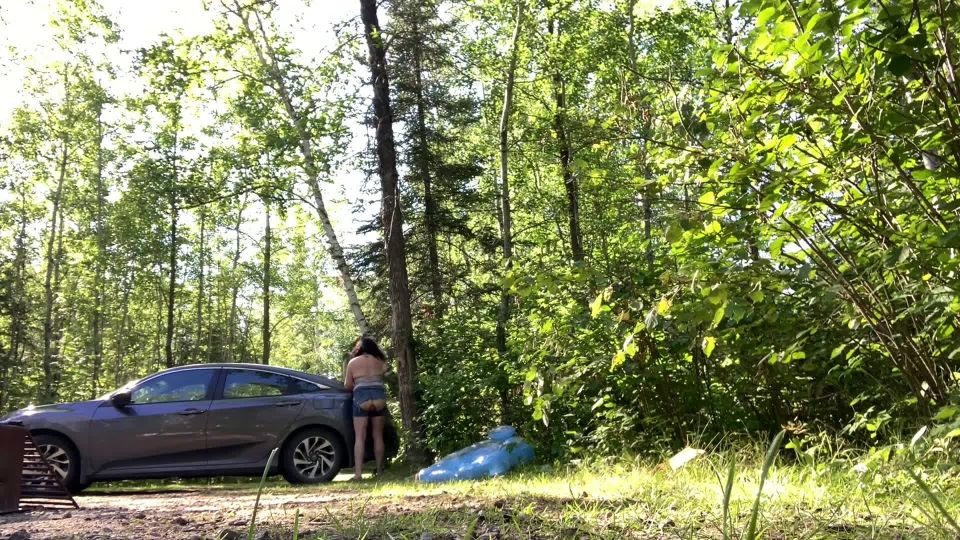 DGG Increíble amateur al aire libre MILF suelto anal prolapso una y otra vez Puño!