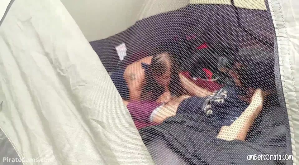 ManyVids Webcams Video Girl Amber Sonata – Caught Fucking Hard In Friends Tent Webcam!