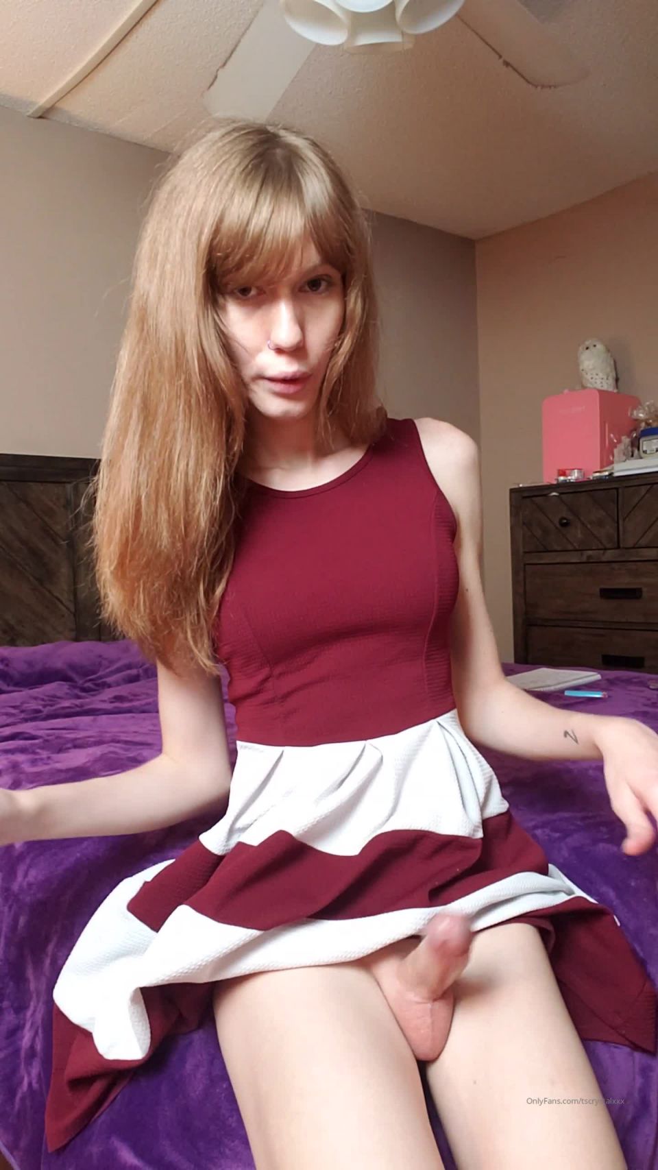 Crystal Thayer – tscrystalxxx 15-04-2020 I`ve been so horny and I`ve been cumming so much lat - (Shemale porn)