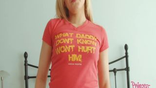 PrincessBratty whatdaddydoesntknow (mp4)