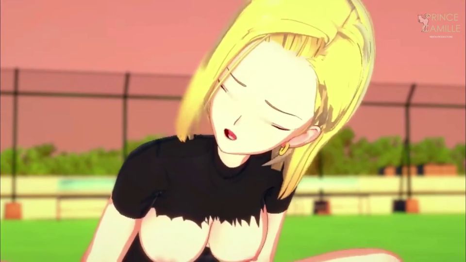 Princecamille - ANDROID 18 COWGIRL RIDING Hasta la enorme crema - DRAGON BALL