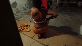 Office Big Ass bhabhi Changing her cloth and boy watchig on her bhabhi caught him and punish him with fucking