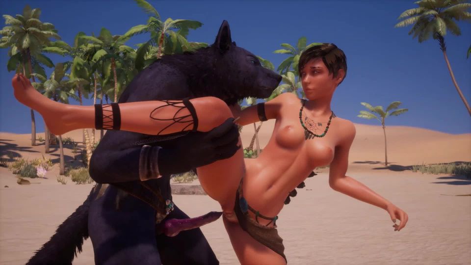 7197 Vida silvestre Maya y Lobo Negro - Vida silvestre