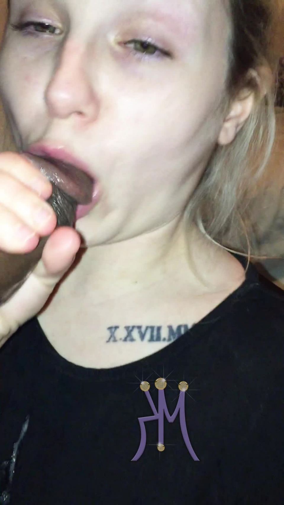 KatiieMae – Sloppy Toppy BBC Facial Creampie!