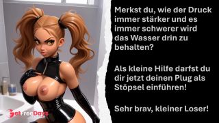 Deine Herrin lsst dich deinen Arsch sauber schrubben Analplay and Wichsanleitung