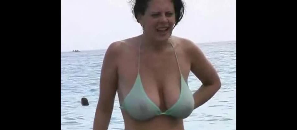 We can see through that bikini