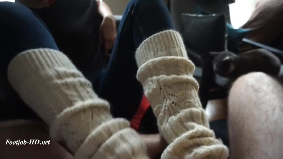 free porn video 7 Teasing Toering Toejob From MILF In Legwarmers | cum for me | feet porn desi foot fetish