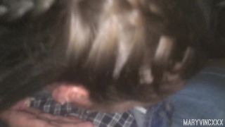 blowjob glasses porn MaryVincXXX in 008 Teen makes a Public Blowjob in the Train, maryvincxxx on teen