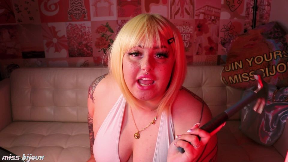 free video 20 Mistress Bijoux - BALL Breaker CBT, pantyhose femdom on fetish porn 