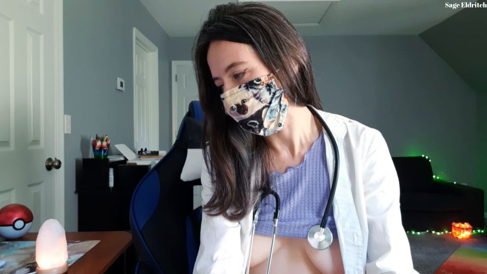 [K2S.CLUB] Sage Eldritch - Dr. hermanastra en la ley corta el pene de Ur [Penectomía POV - FullHD 1080P