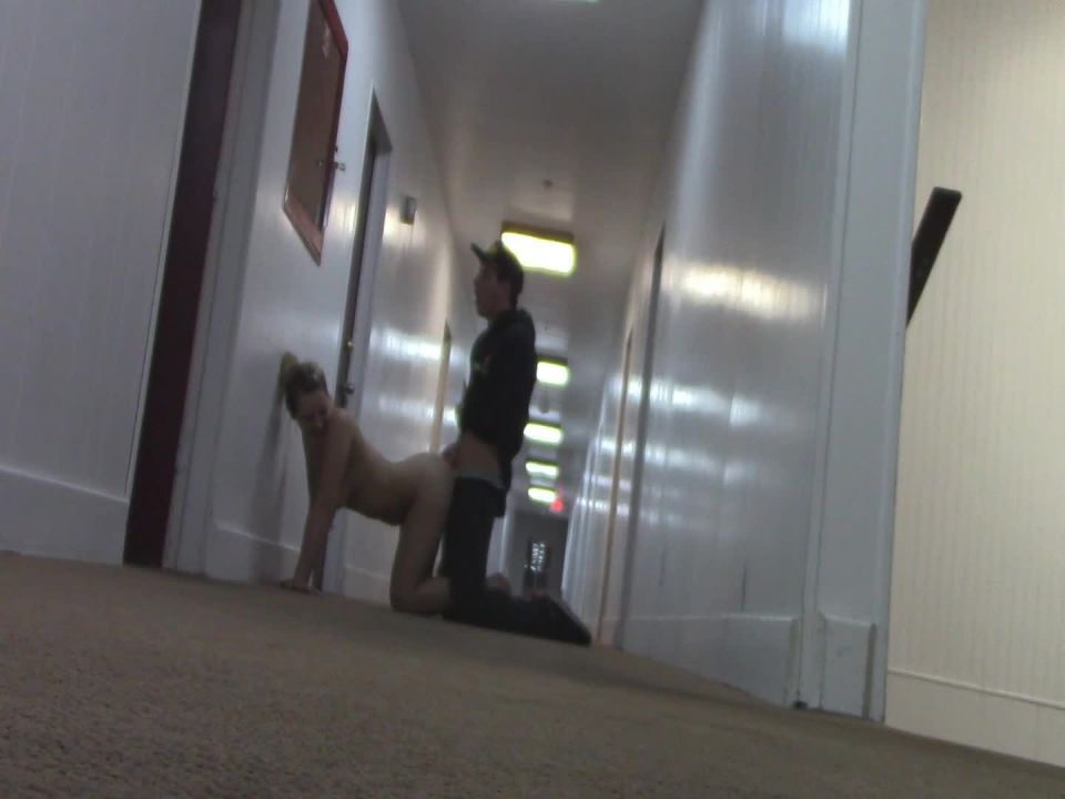 Mya Lane - Public Sex In The Hotel Corridor (Teen)