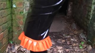 [GetFreeDays.com] Natalia K - Orange Dress and Stockings latex nurse porn