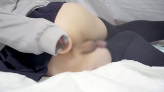 Asian Girl Porn ディルドで女装アナルオナニー 触れずにトコロテン射精