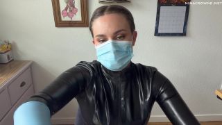 video 47 cerita femdom fetish porn | Nina Crowne – Masked & Gloved Stink Intervention | jerkoff instructions