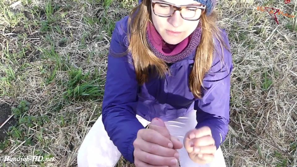 free online video 4 Handjob on the canal – Victoria Peter | victoria peter | femdom porn ankle fetish