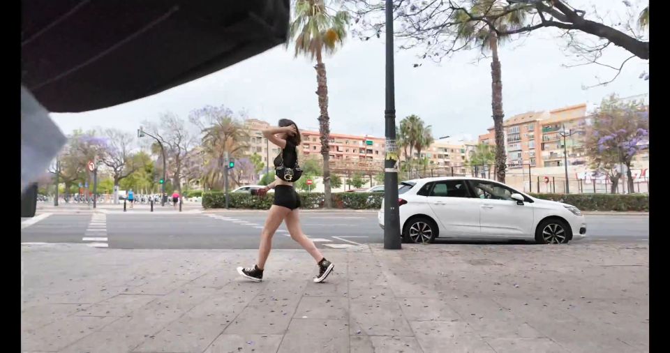 BralessForever Elfa: ¡Desnudo en negro Sheer Top QuadHD!