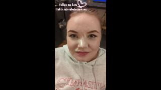 Miss Banana - Blowjob Facial Compilation - Slutty girlfriend sucks big cock and get huge cumshots on her face