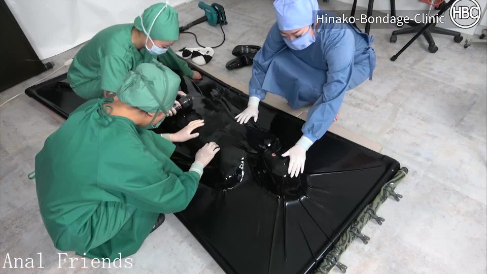 xxx video clip 25 Hinako House of Bondage (Medical Fetish) HBC X Anal Friends – Latex Vacuum Bed Treatment on femdom porn teen asian solo
