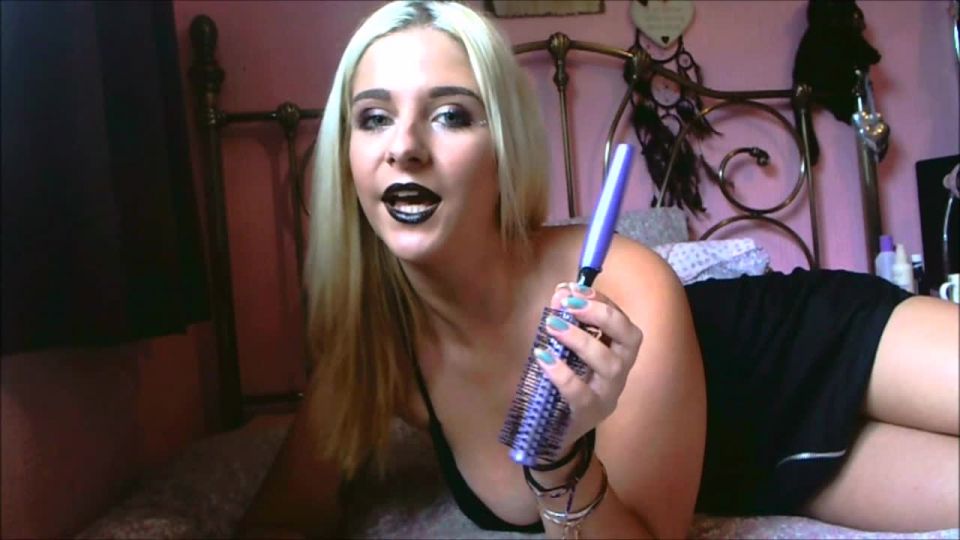 adult video 38 Goddess Kitty - Ass to Mouth Hairbrush Challenge, pregnant fetish porn on femdom porn 