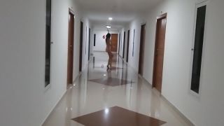 Dream4AngelHOTEL Corridors NAKED dancing # Risky FUN under Hotel Corridor Cameras