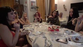 Italian Goddess Gaia in clip Better Than A Fine Dining Restaurant - Humiliation