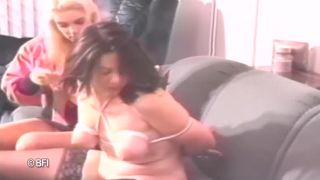 adult video clip 17 Bound beauty on bdsm porn asian femdom handjob