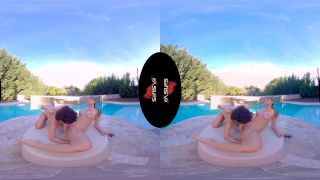 SinsVR presents Pool Games - Kitana Lure, Stacy Bloom,  on 3d porn 