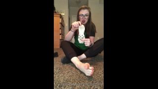 Freckled Feet25-10-2020 - Ever wondered what a baristas shoes socks sm