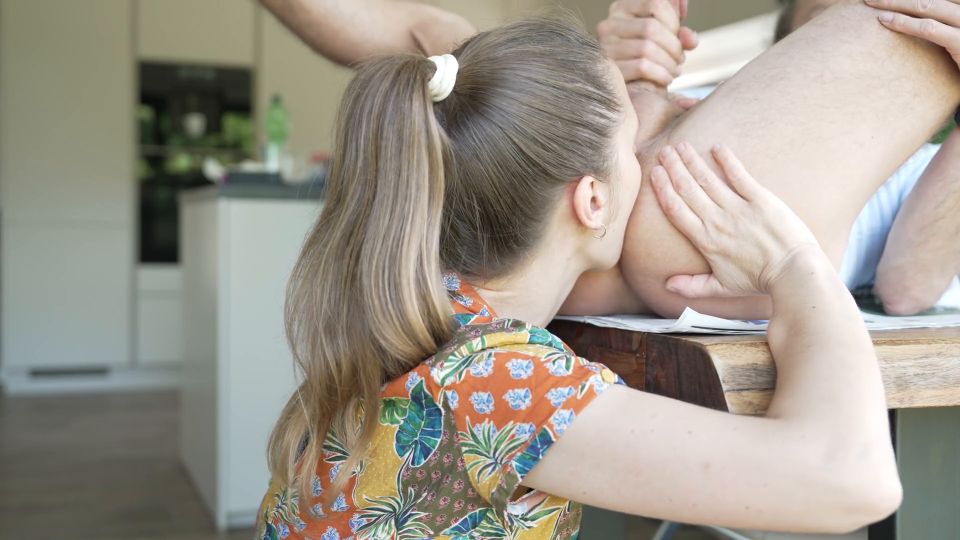 7135 I Lick and Fuck Marc's Small and Tight Ass he Rides my S...