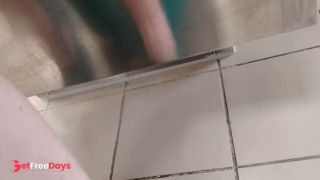 the coroner fuck the nurse on the autopsy table in the morgue and cum on her feet