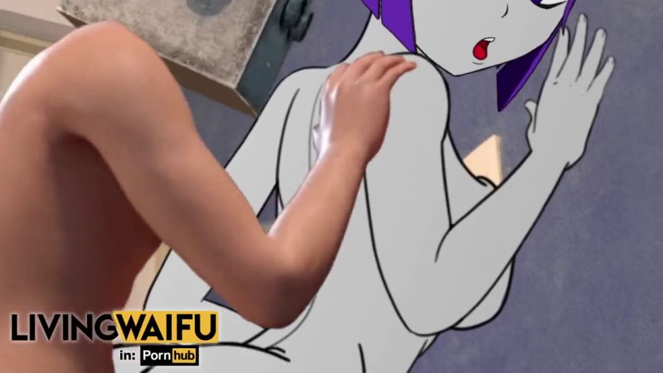LivingWaifu - Raven REAL VIVING WAIFU Adolescentes Titanes r34 HENTAI regla de dibujos animados 34 xxx desnudo PORNO Gran Culo ANIMA