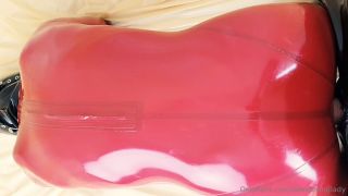 [GetFreeDays.com] Catsuit ballgag harness and boots latex condom suit porn