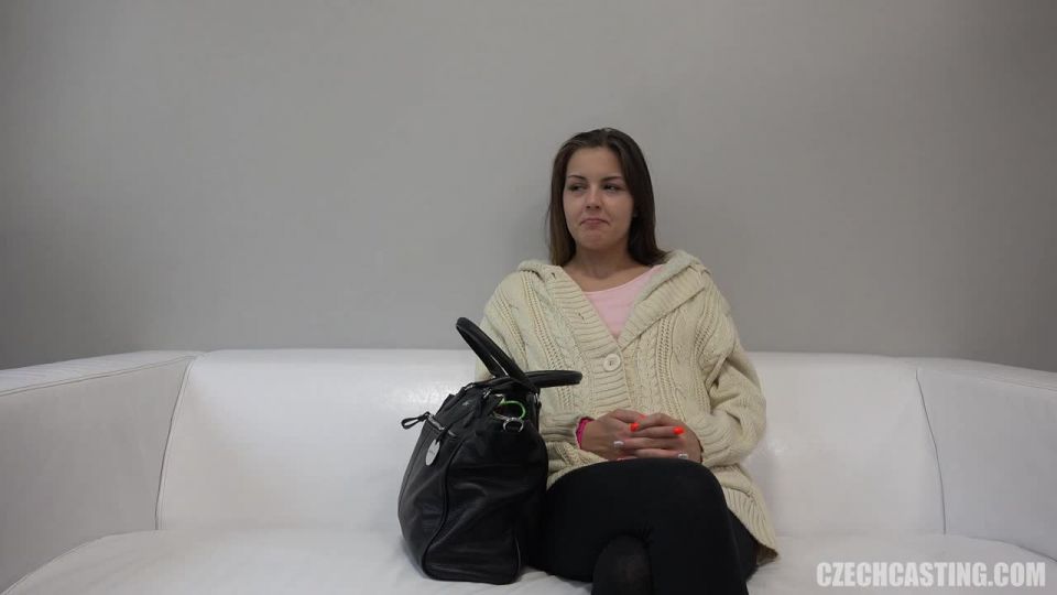 7186 Casting - Stepanka Cum on Tits, Fingering, Masturbation,...