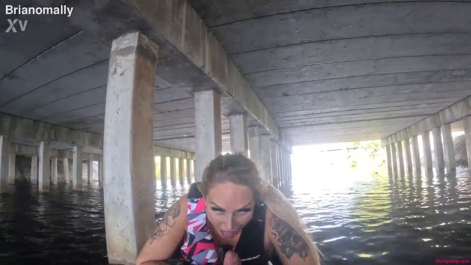 Stephanie Love Takes Big Dick Pounding on Top of a Jet Ski Outside - Milf