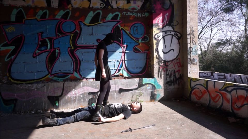 Submitted Teen - Aesthetic Trample Kick Slap And Spits Her Slave 1920P - Femdom