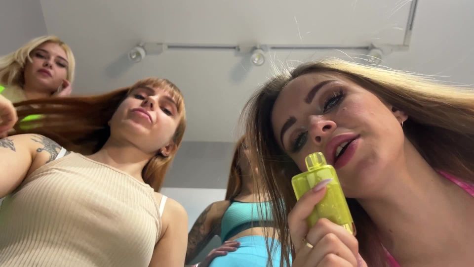 xxx video 19 PPFemdom – Four Cheeky Mistresses Fill Your Mouth With Spit – Group POV Spitting Humiliation - face slapping - fetish porn pregnant femdom