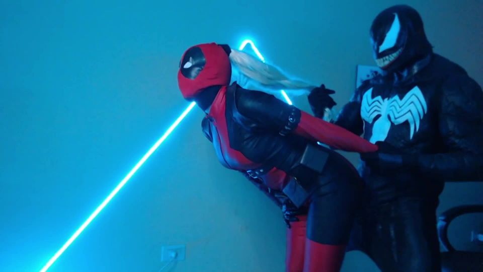 online porn video 12 Black Kitsune – Lady deadpool VS Venom: Hardfuck & Cumshot | superheroines | femdom porn femdom feet worship