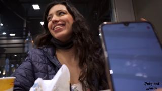 Hot Ruby - Latina Loves Mcdonalds Ice Cream With Cum On It And A Toy Inside Her Ultra HD/4K - Public sex