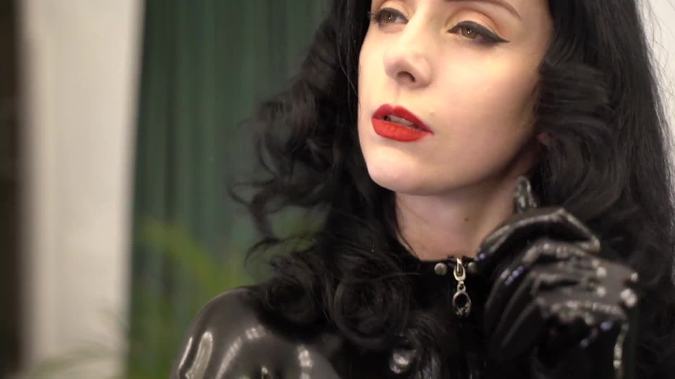 clip 35 Miss Ellie Mouse – Maid Polishes Mistresss Latex Catsuit | brunette | fetish porn thumbzilla femdom