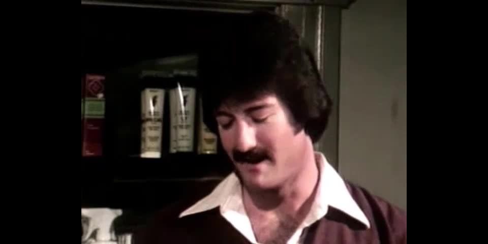 Swedish Erotica 301 Three on a Barber Chair Better Quality 1980's