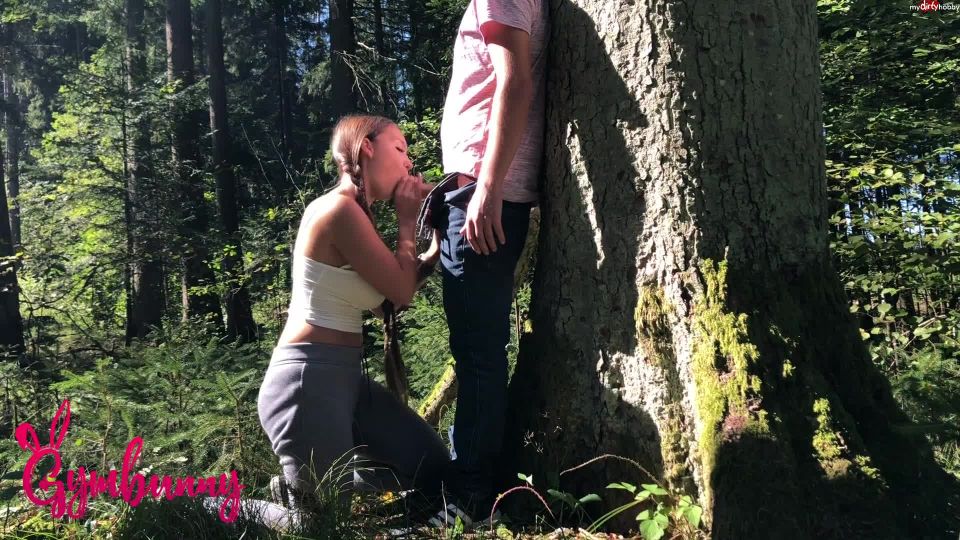 adult clip 19 Gymbuny – De neia Tittn eigweiht – Erster Cumshot nach der Brust OP - hardcore - german porn amateur outdoor porn