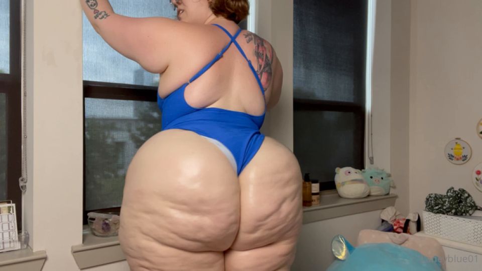 video clip para adultos 23 LaneyBlue01 - Traje de baño azul [HD 575.9 MB] Fetiche  solo mujer culo grande porno 2018